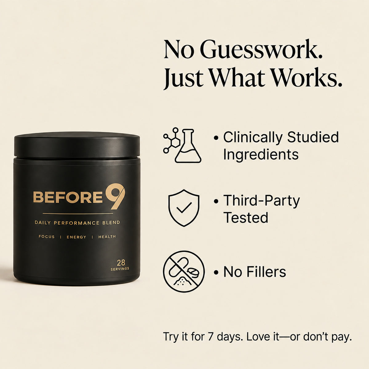 Before9 | 28 servings