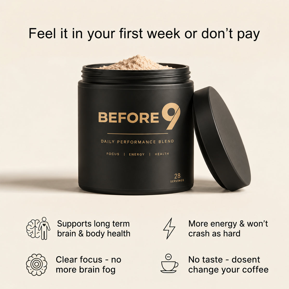 Before9 | 28 servings